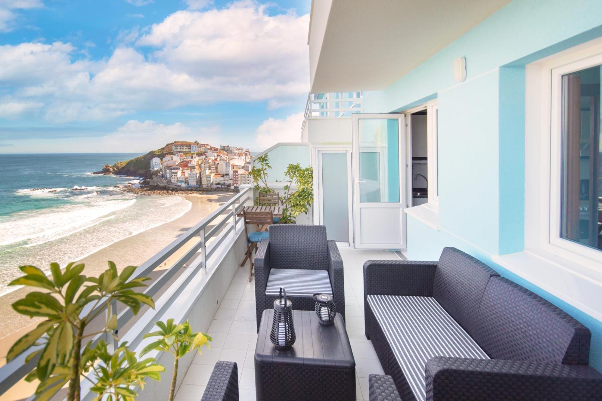Apartamentos Nordés Malpica de Bergantiños Exterior foto