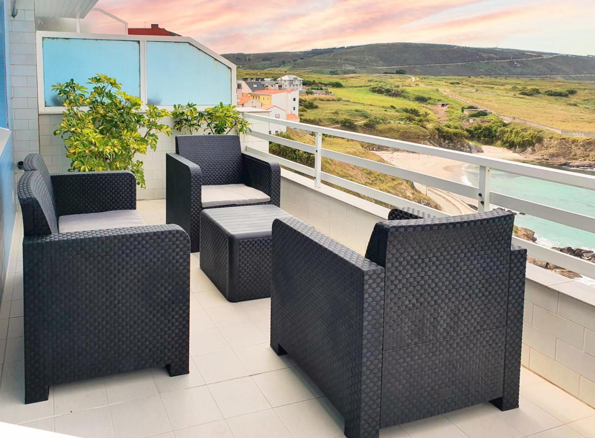 Apartamentos Nordés Malpica de Bergantiños Exterior foto